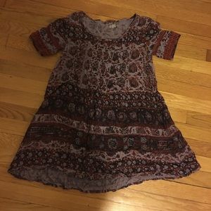 Mini bohemian dress